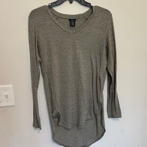 Women's Green Long Sleeve Top